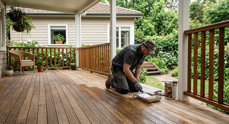 Deck Sealing in Alpharetta, GA