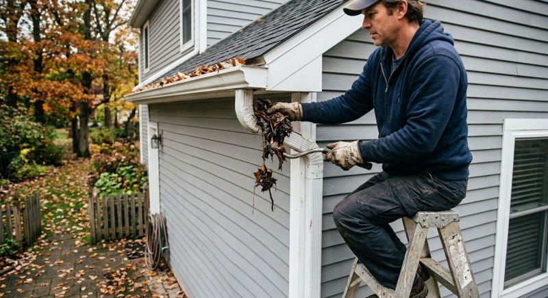 Clogged Gutter Clearing in Baltimore, MD