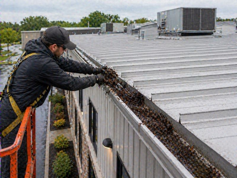 Commercial Downspout Cleaning in Littleton, CO