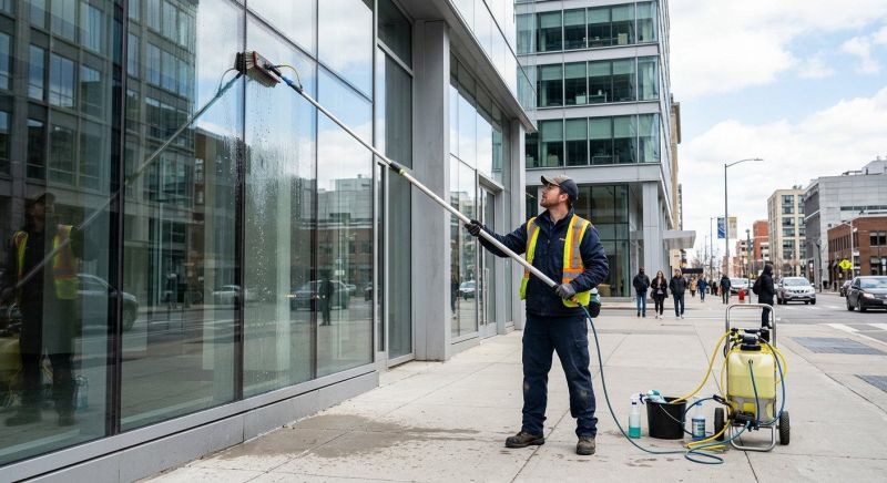 Commercial Window Cleaning in Denver County, CO