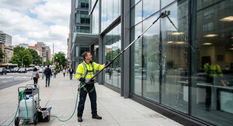 Commercial Window Washing in Denver County, CO