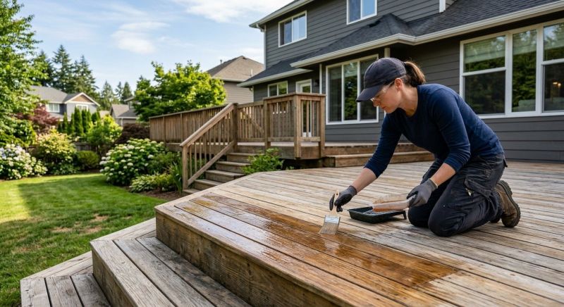 Deck Waterproofing in Alpharetta, GA