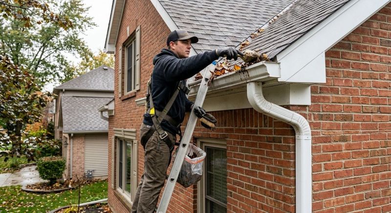 Downspout Blockage Removal in Arvada, CO