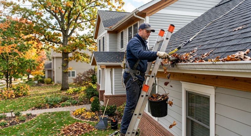 Eavestrough Clearing in Monmouth County, NJ