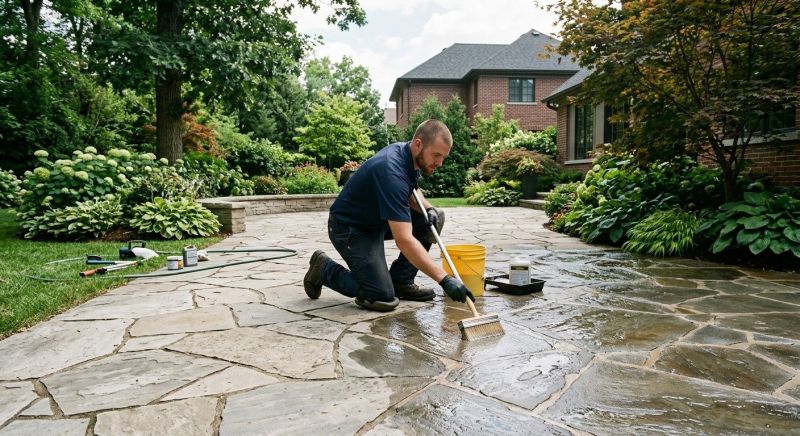 Flagstone Sealing in Kitsap County, WA