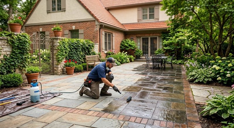 Flagstone Sealing in Kitsap County, WA