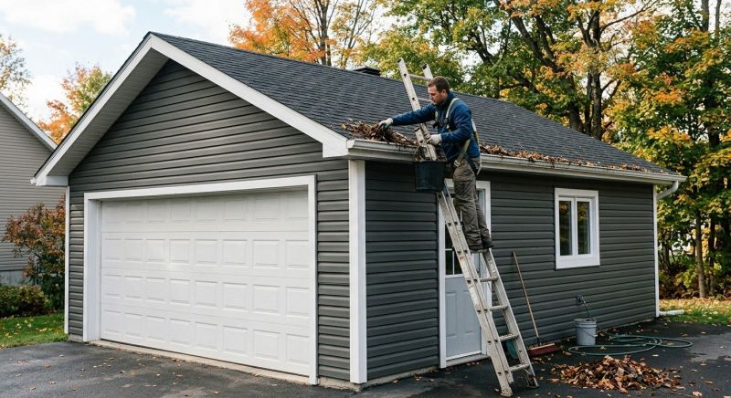 Garage Gutter Cleaning in Pittsburgh, PA