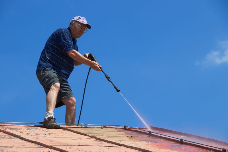 Garage Roof Power Washing in Vancouver, WA