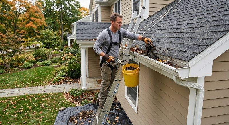 Gutter Leaves Removal in Pittsburgh, PA