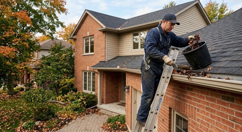 Gutter Leaves Removal in Fredericksburg, VA
