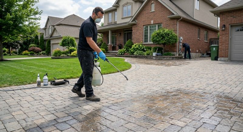 Hardscape Sealing in Kansas City, KS