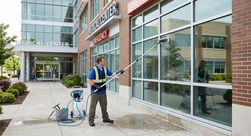 Hospital Window Washing in Littleton, CO
