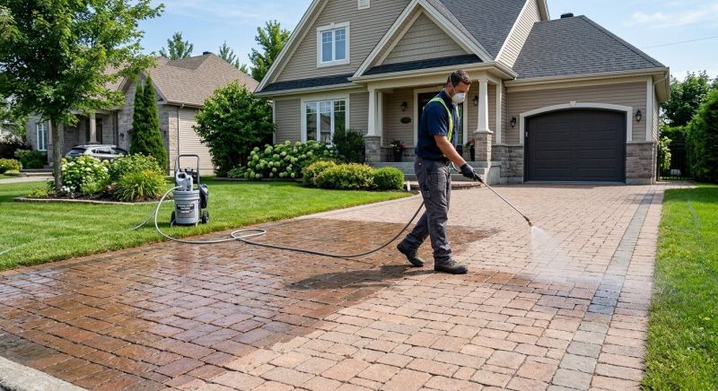 Paver Driveway Sealing in Puyallup, WA