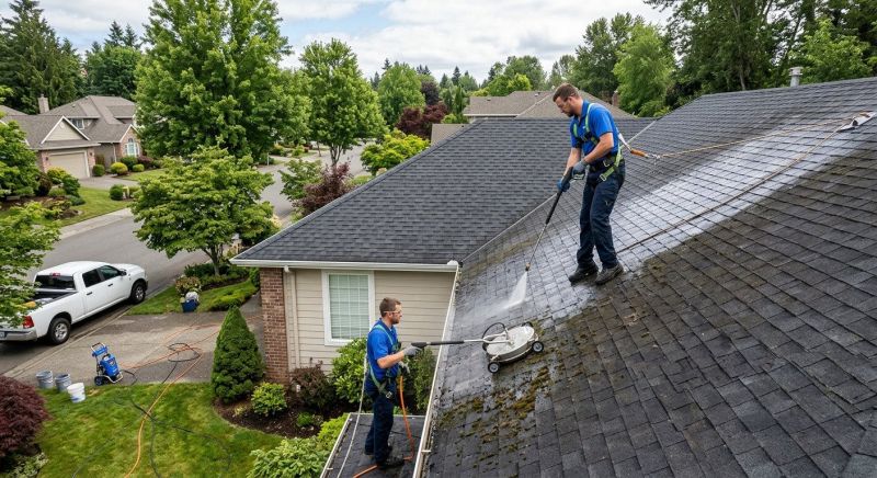 Shingle Roof Cleaning in Vancouver, WA