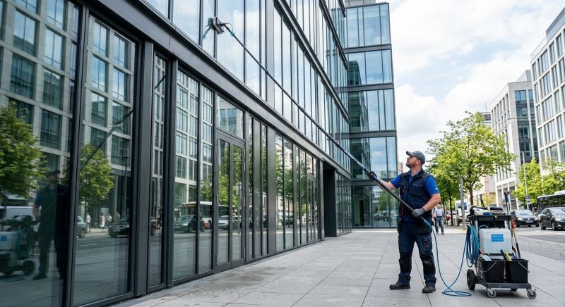 Shopping Mall Window Cleaning in Littleton, CO
