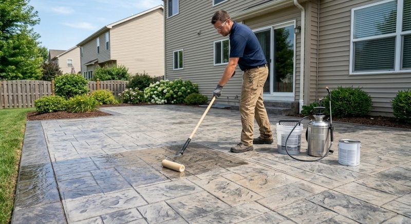 Sidewalk Concrete Sealing in Alpharetta, GA